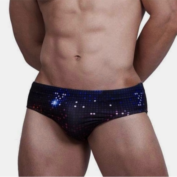 UXH Collection Other - Men's UXH “Push Up” Digital Swim Brief